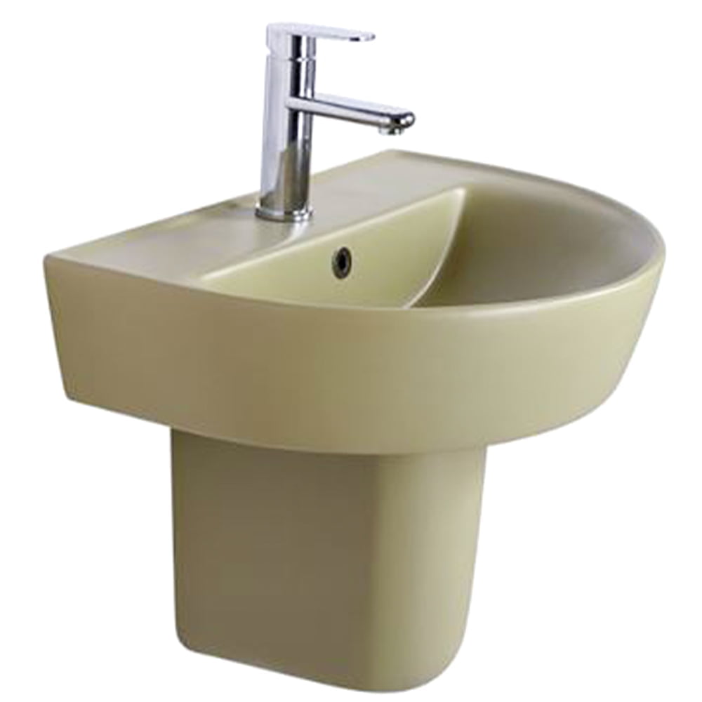 Wall Hung Wash Basin Oia Series Matt Green