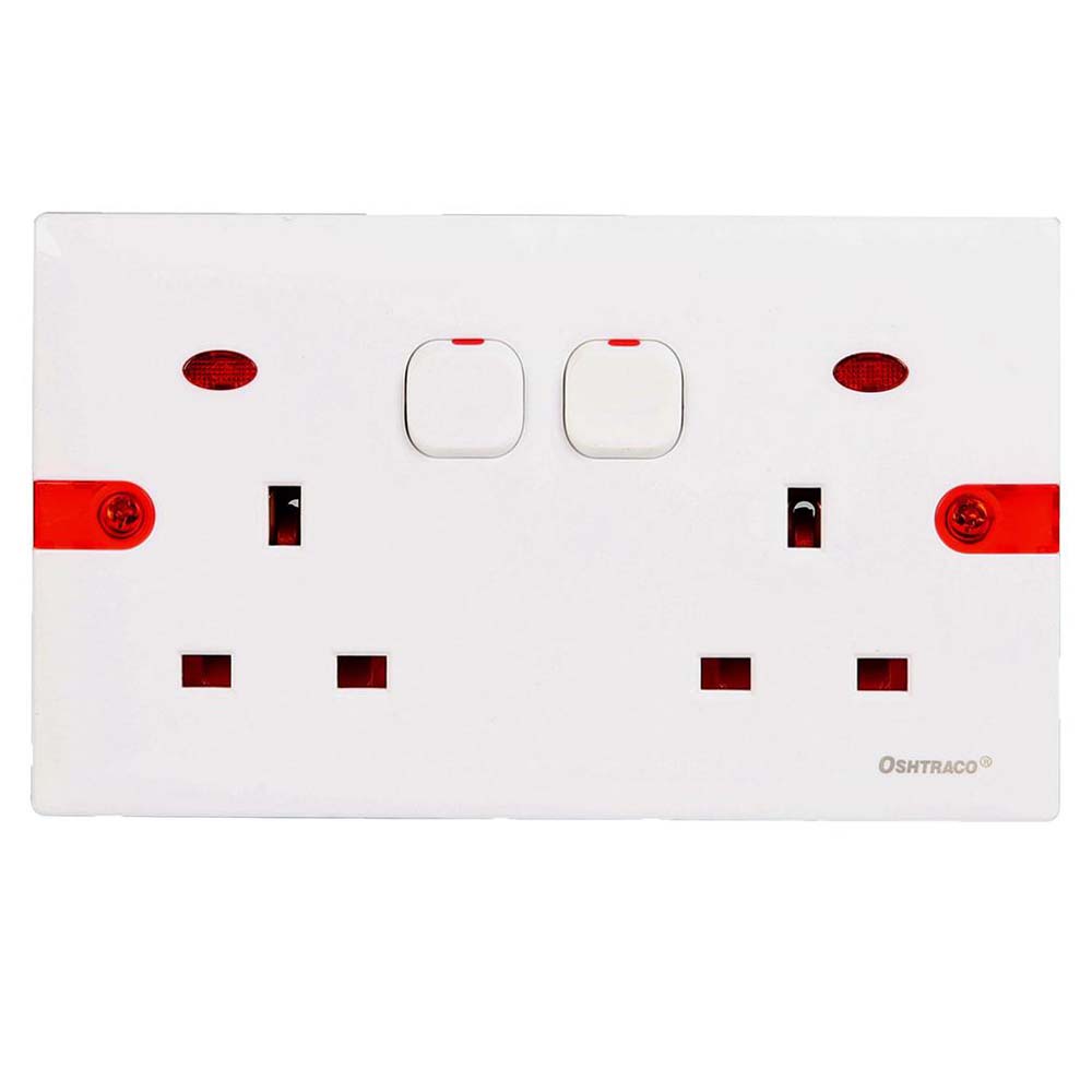 Oshtraco Uk Standard Double Socket