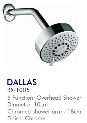 Overhead Shower Set