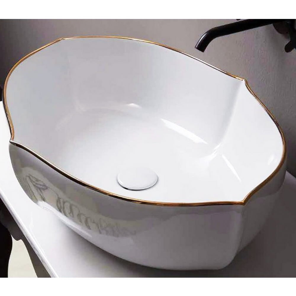 Oyster Filo Oro Wash Basin