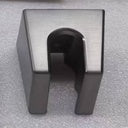 P013358 Extra Shataff Holder Brushed Gold (178487 )