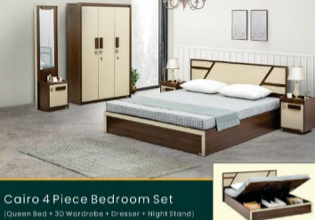 Cairo Wardrobe PKWCR 003 (3 Doors)