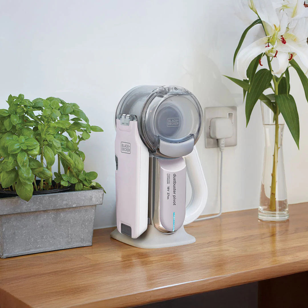 Black+Decker 18V Cordless Pivot Hand Vacuum