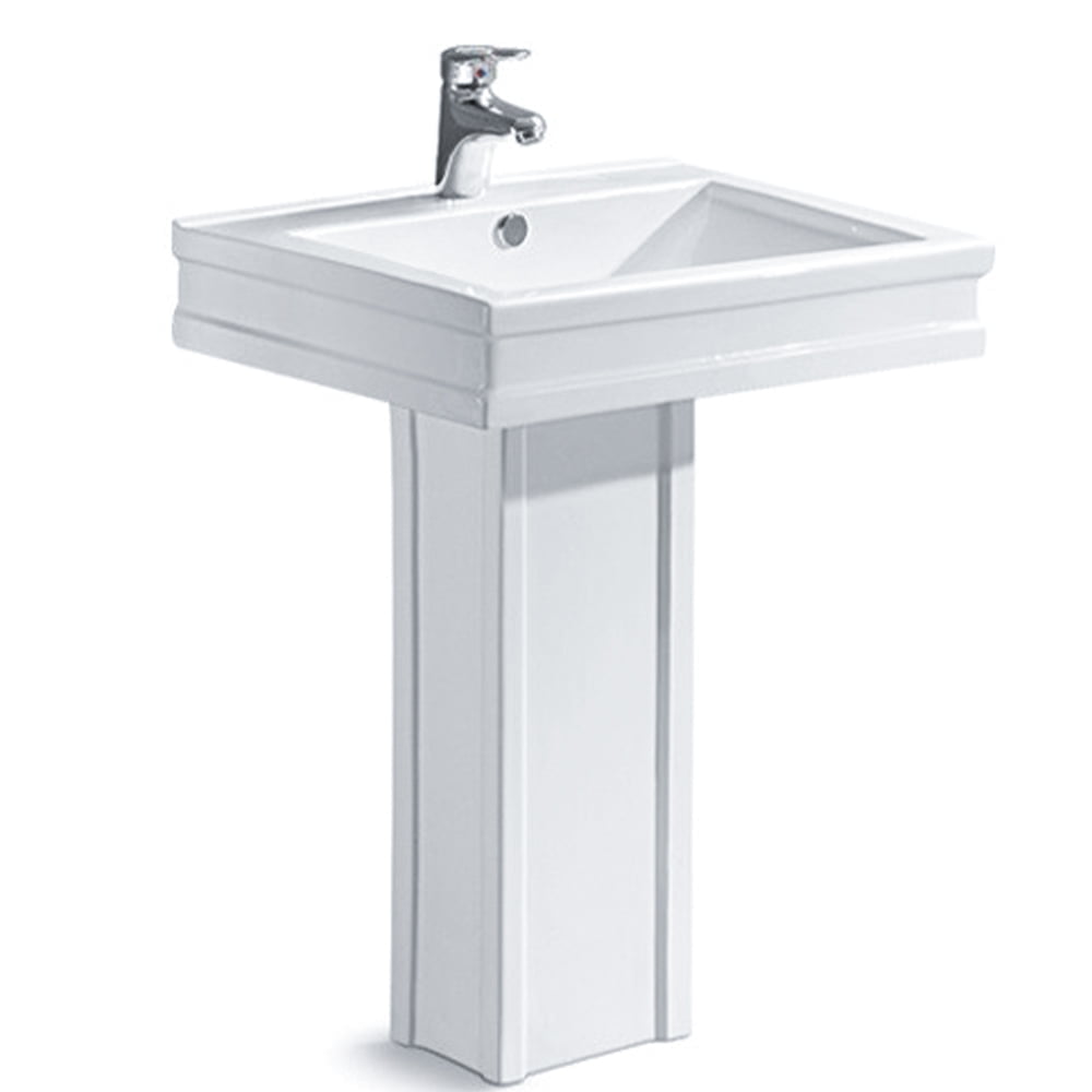 Pedestal Basin White
