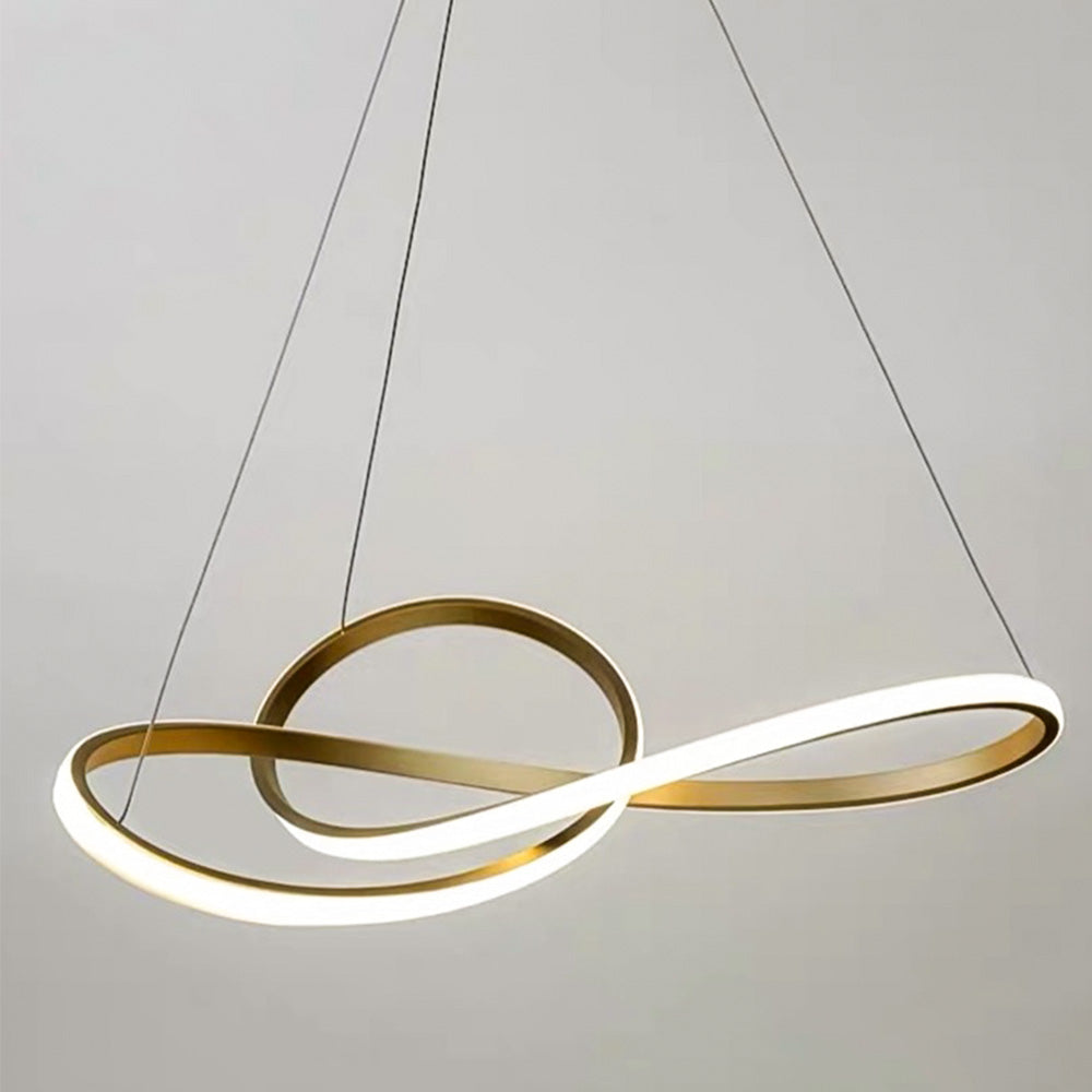 Modern Nordic Style Creative Art Gold Led Pendant Lamp - (3tone)