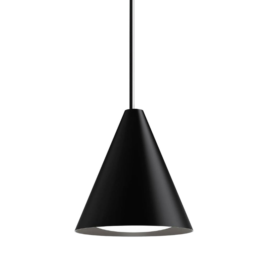 Modern Contemporary Ceiling Black Pendant Lamp - 12668p/s (7w) D250 Smd