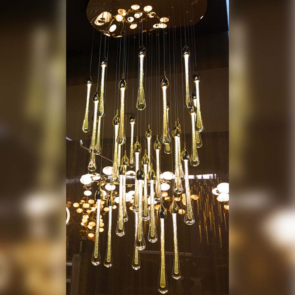 مصباح معلق ثريا LED عصري - Dd20592-32 D850-led
