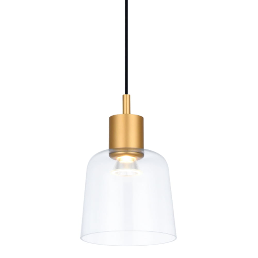 مصباح سقف عصري LED ذهبي شفاف - 8998pa/1 (8 واط) D160