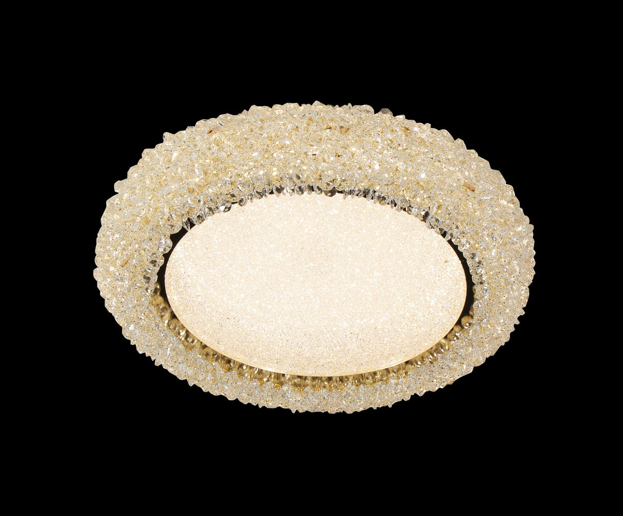 0025 Pendant – K9 Crystal Gold