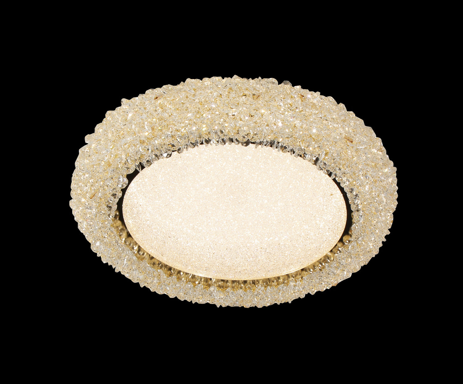 0025 Pendant – K9 Crystal Gold