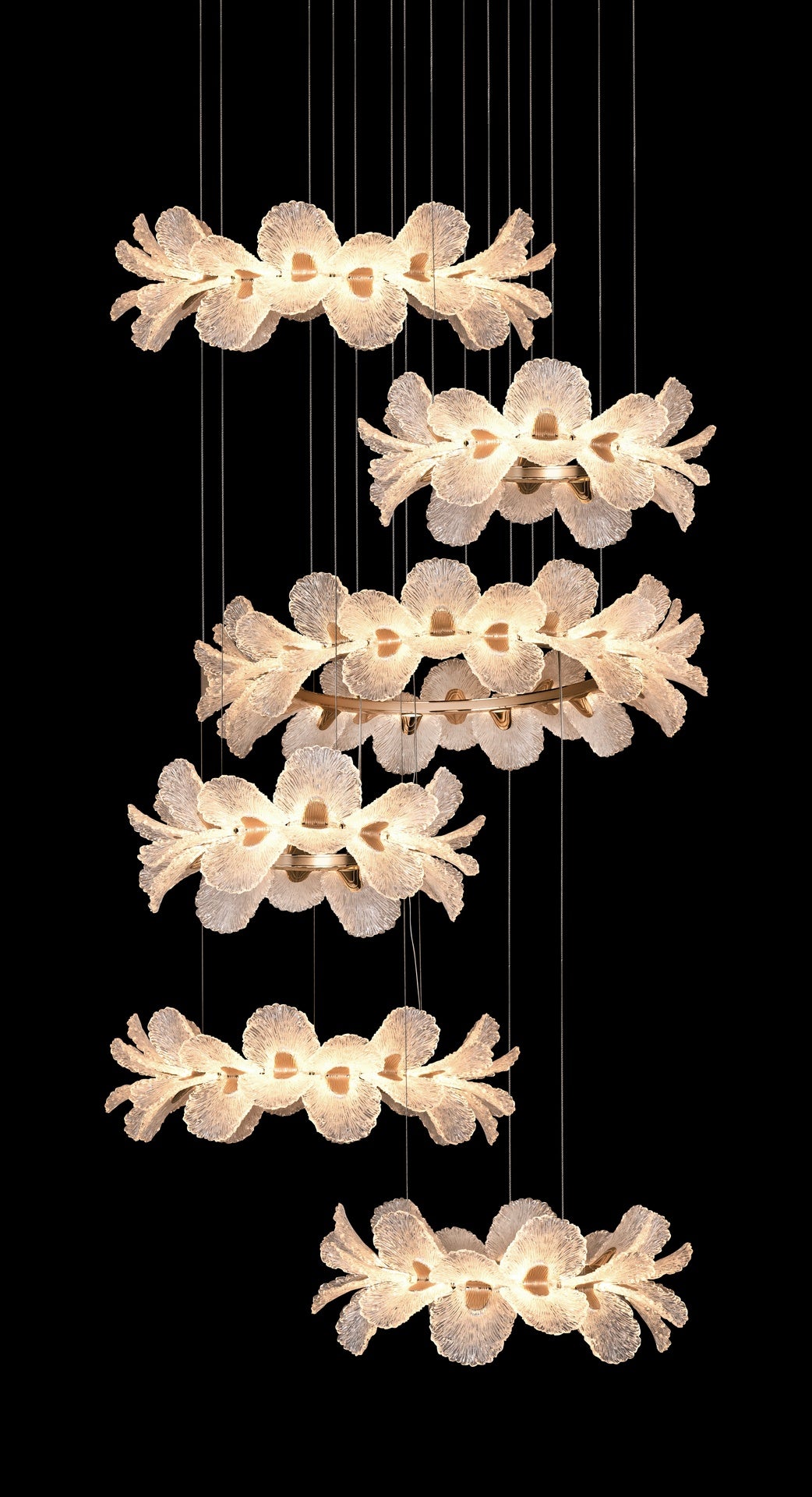 Pendant Light 33223 GD Ø1200×H2800