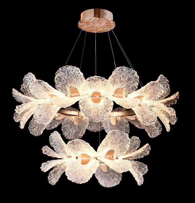 Pendant Light - 33223 - D800+D520*H800 Gold - (3 colors)