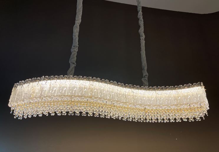 Pendant Light 7032S GD L1200 LED Tricolor