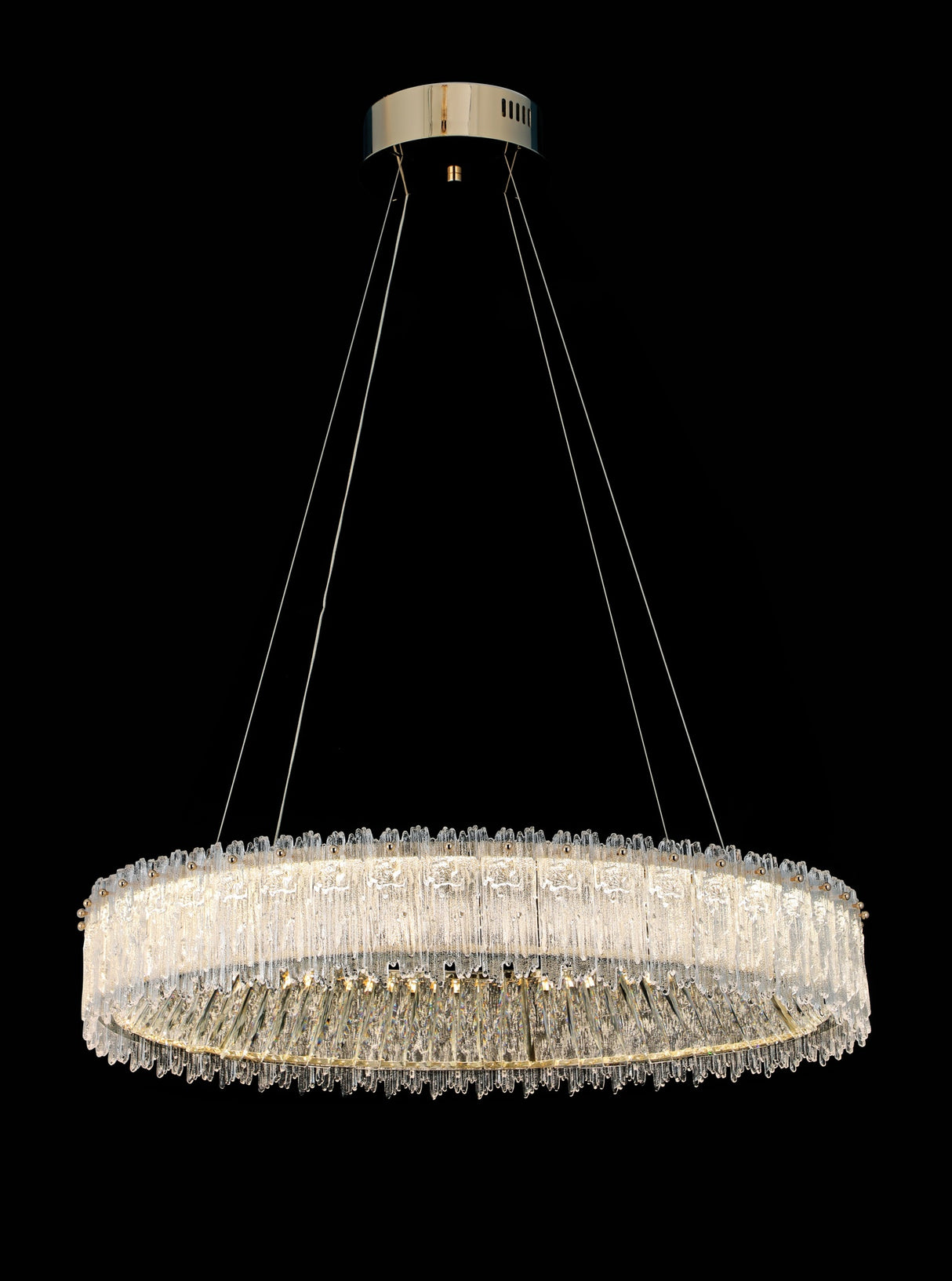 Pendant Light 7033 GD Ø800 H150 K9 Crystal