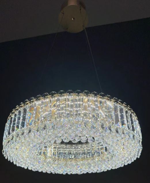 Pendant Light 7083 GD Ø800 K9 Crystal