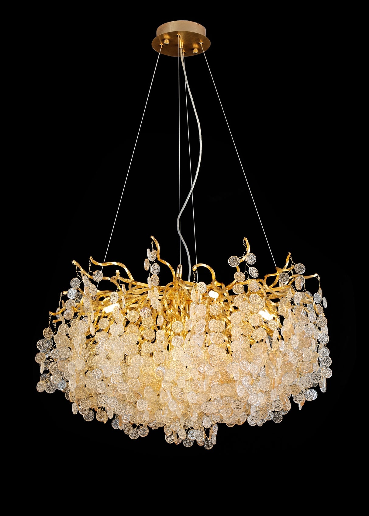 8033B-1000 Pendant Light Gold
