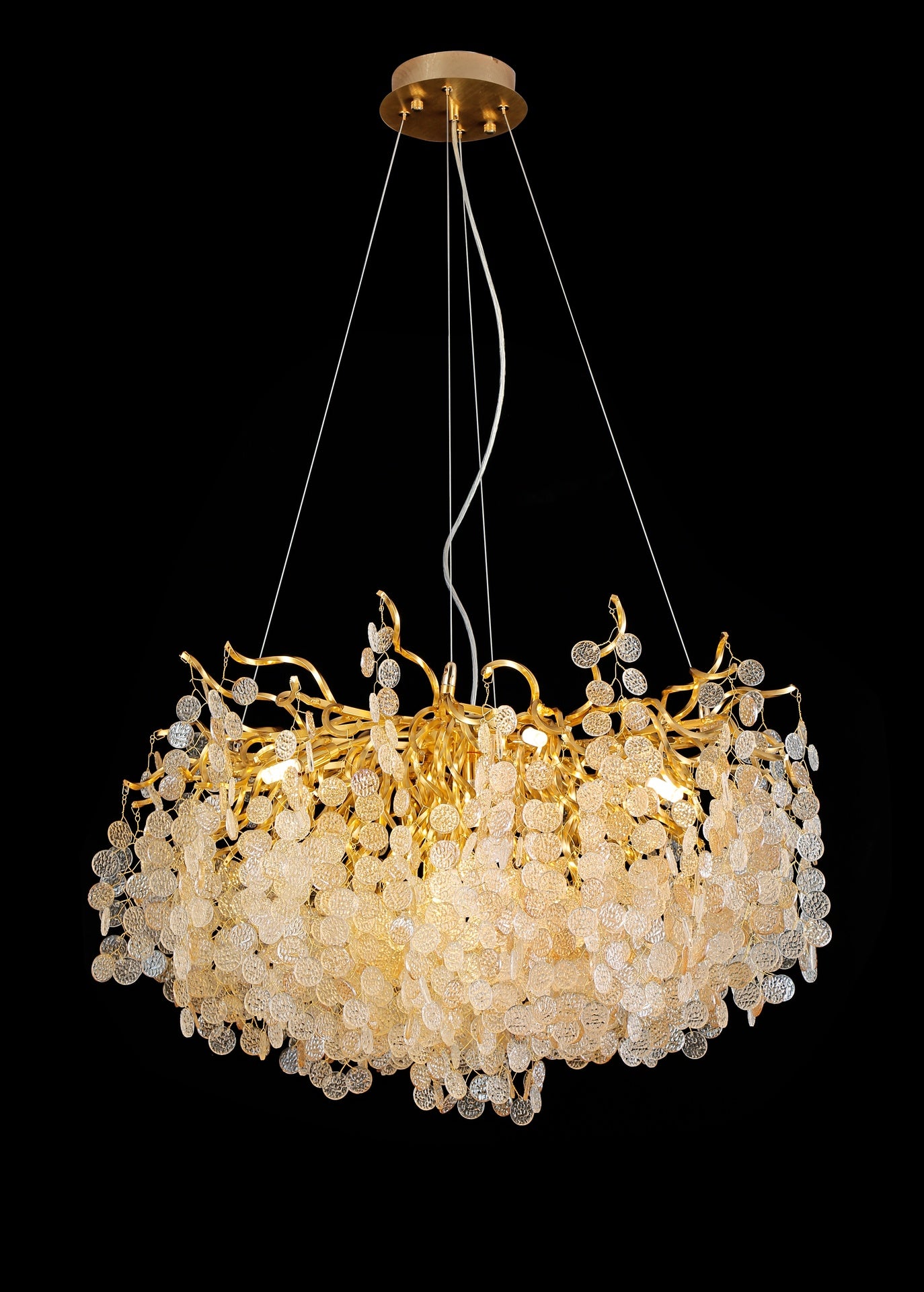 8033B-1000 Pendant Light Gold