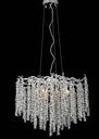 Pendant Light 8086-800 Aluminum+Crystal CH