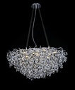 Pendant Light 8093C-800 Aluminum+Crystal CH