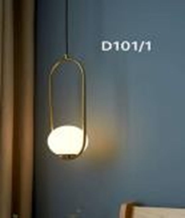 Silver E14 Pendant Light
