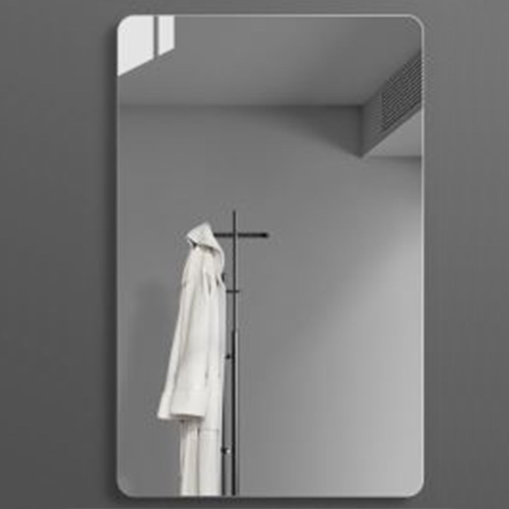 Curved Square Plain Mirror