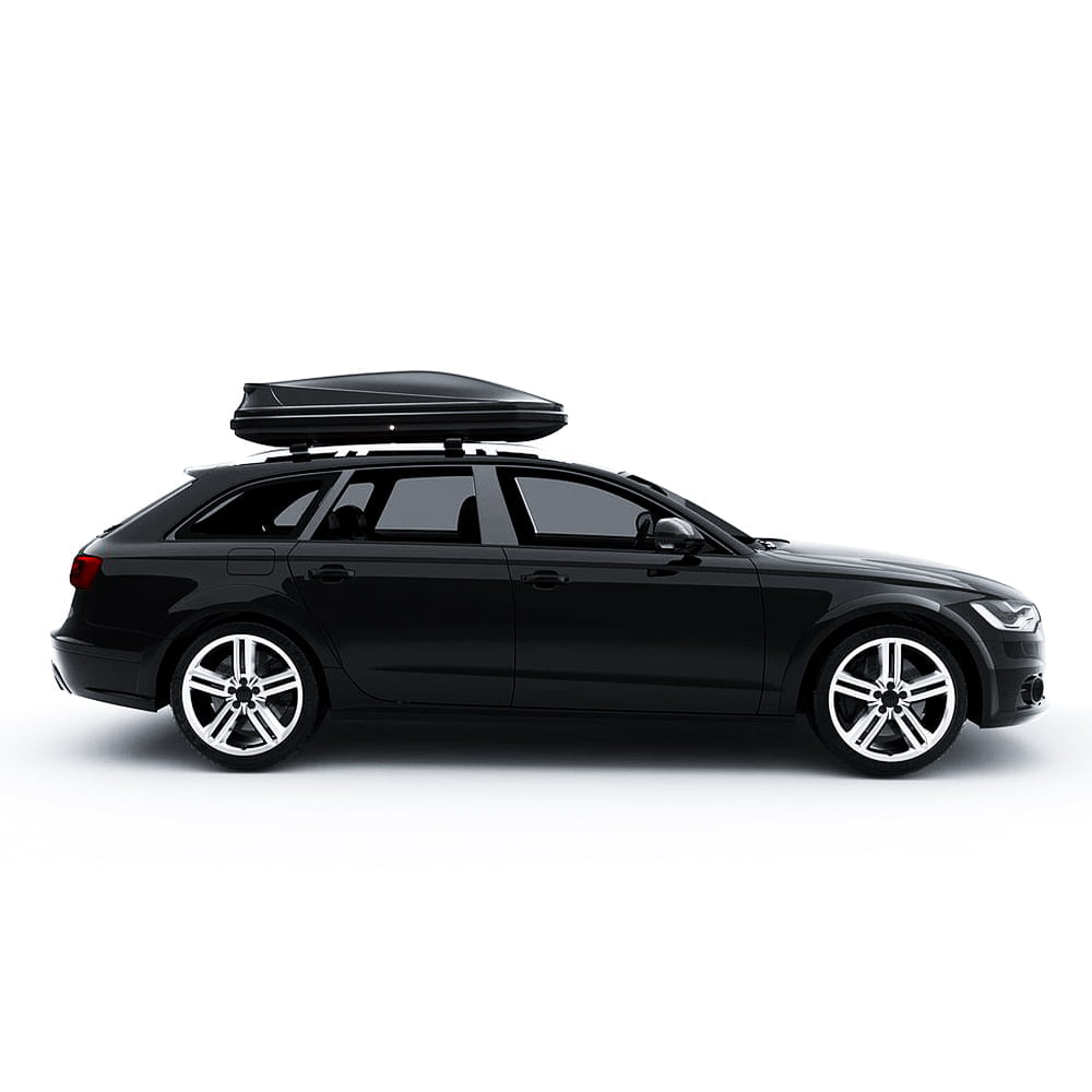 Plastic Car Roof Box (black)
