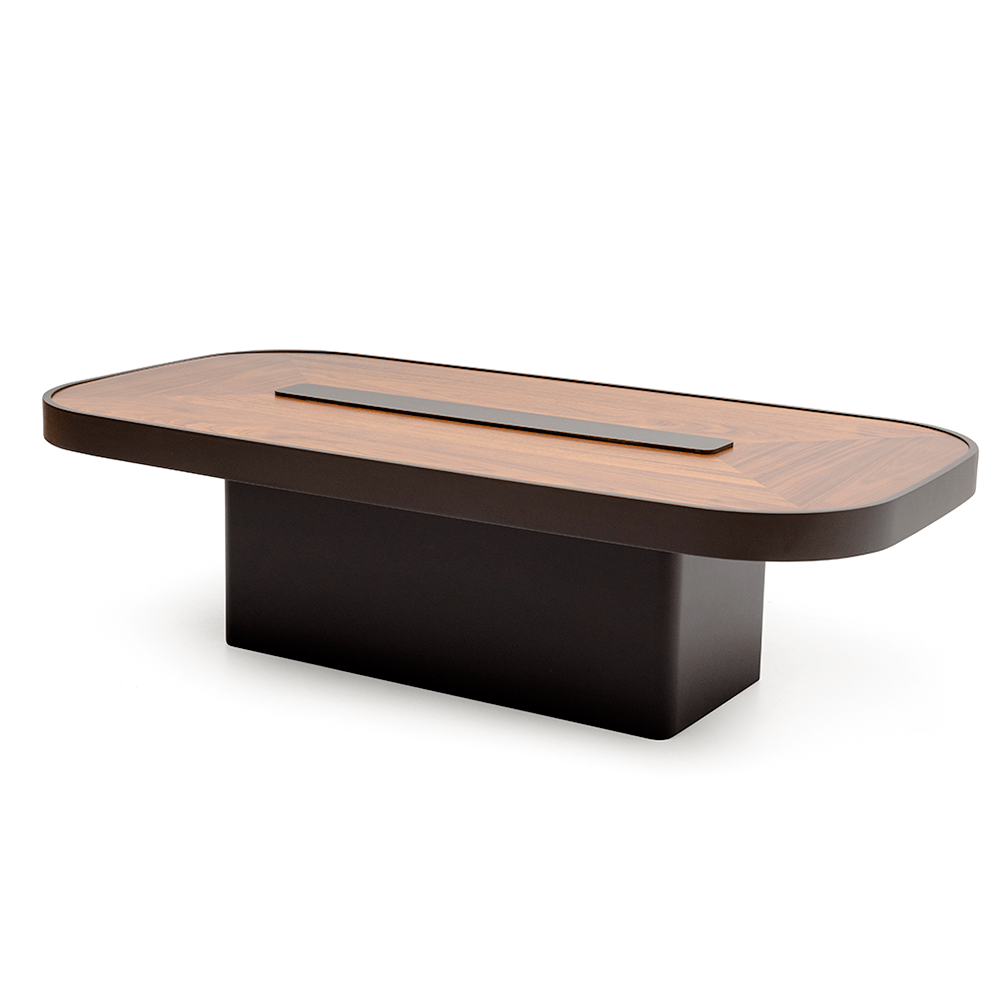 Platinum Center Rectangular Teapoy