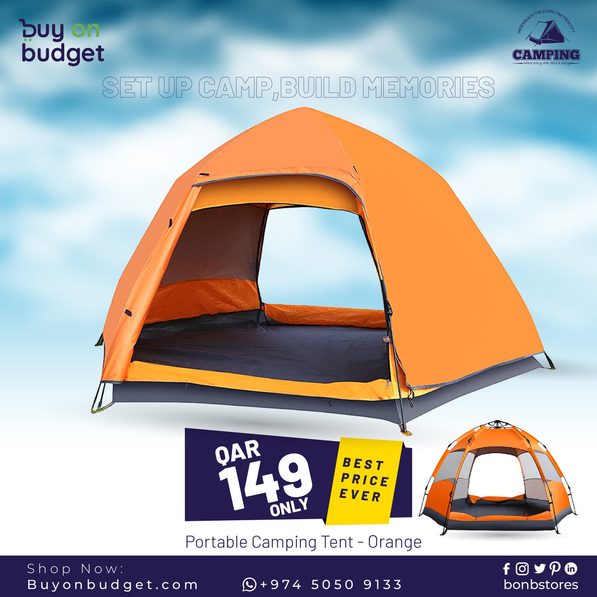 Portable Camping Tent