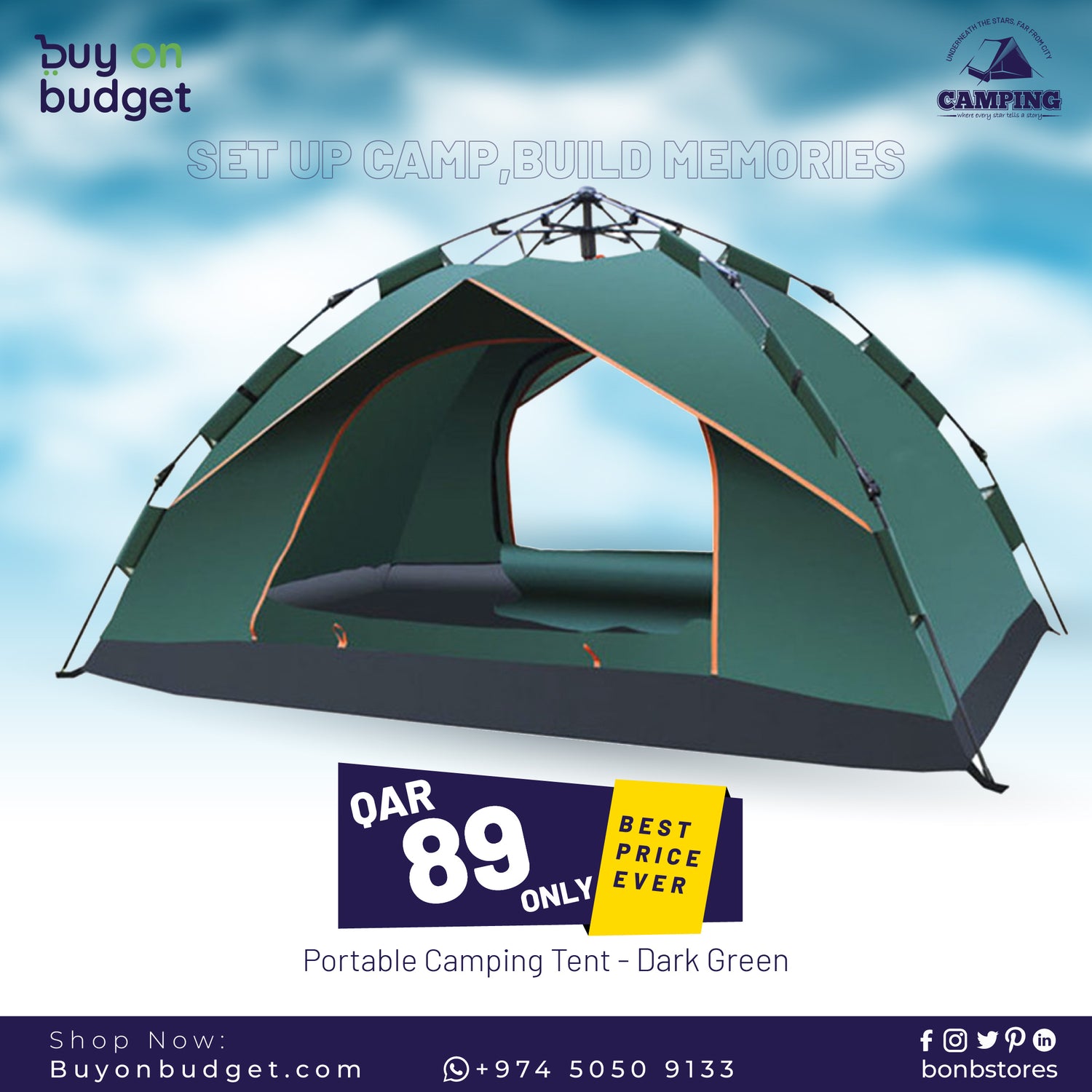 Portable Camping Tent