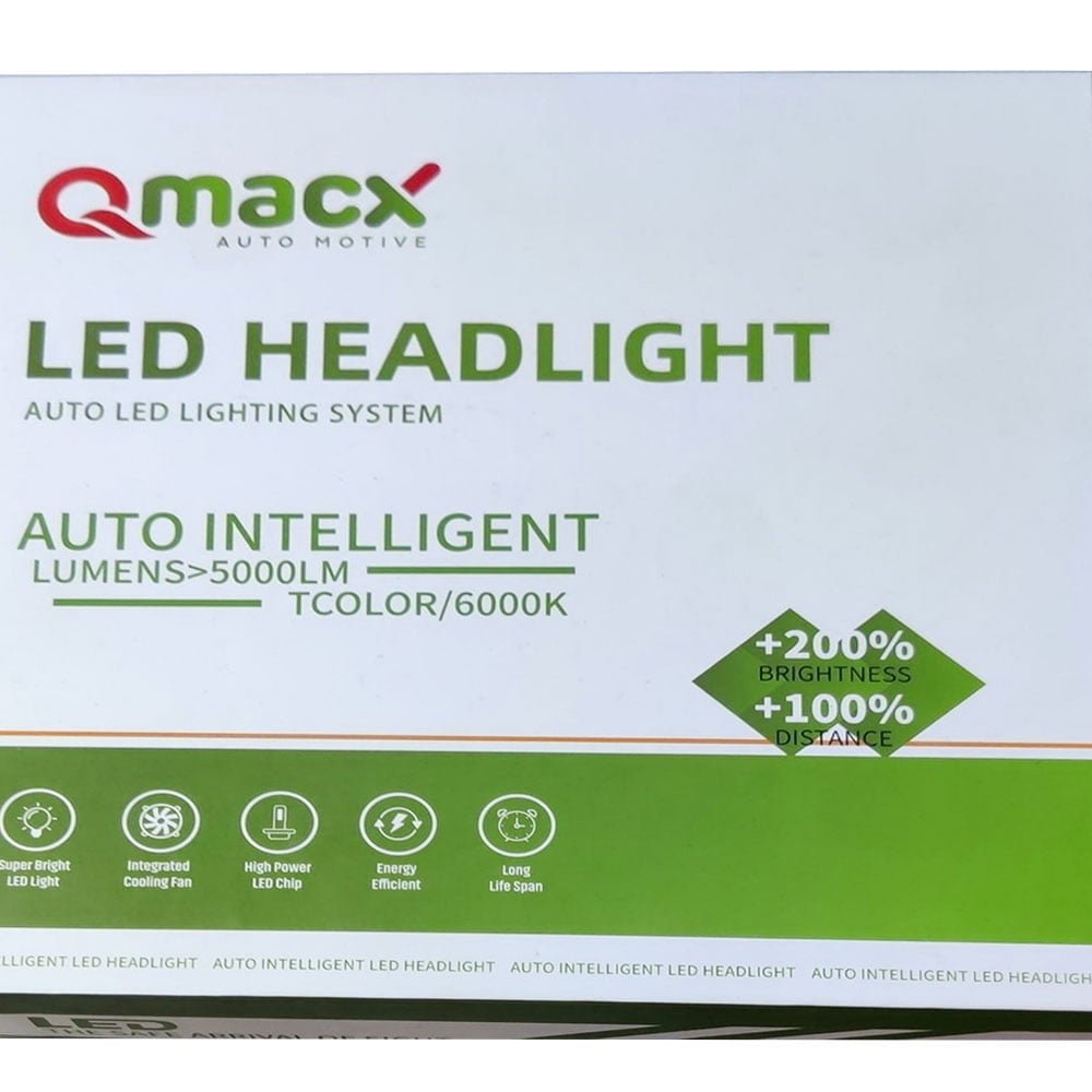 Led Headlight Qmacx - H7