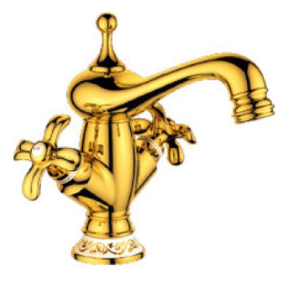 Queen Basin Mixer Zirconium Gold - Bx-0710