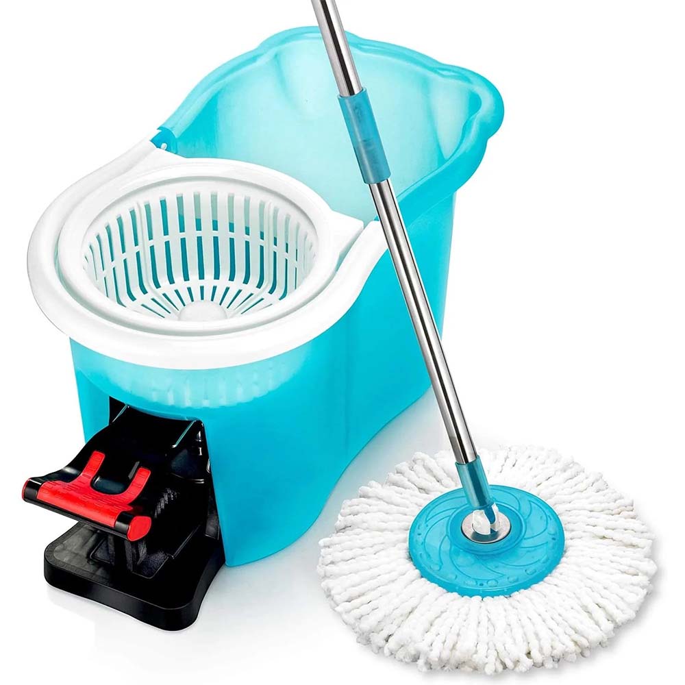 Quick-wring Spin Mop Set - Yellow