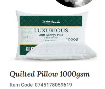 Quilted Pillow 1000 GSM (745178059619)