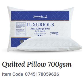 Quilted Pillow 700 GSM (745178059626)