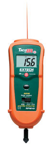 Extech RPM10 Photo/Contact Tachometer with built-in InfraRed Thermometer QATAR