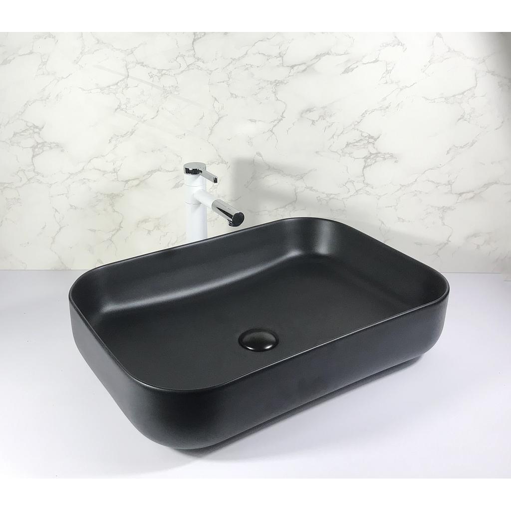 Countertop Basin – Matte Black Finish