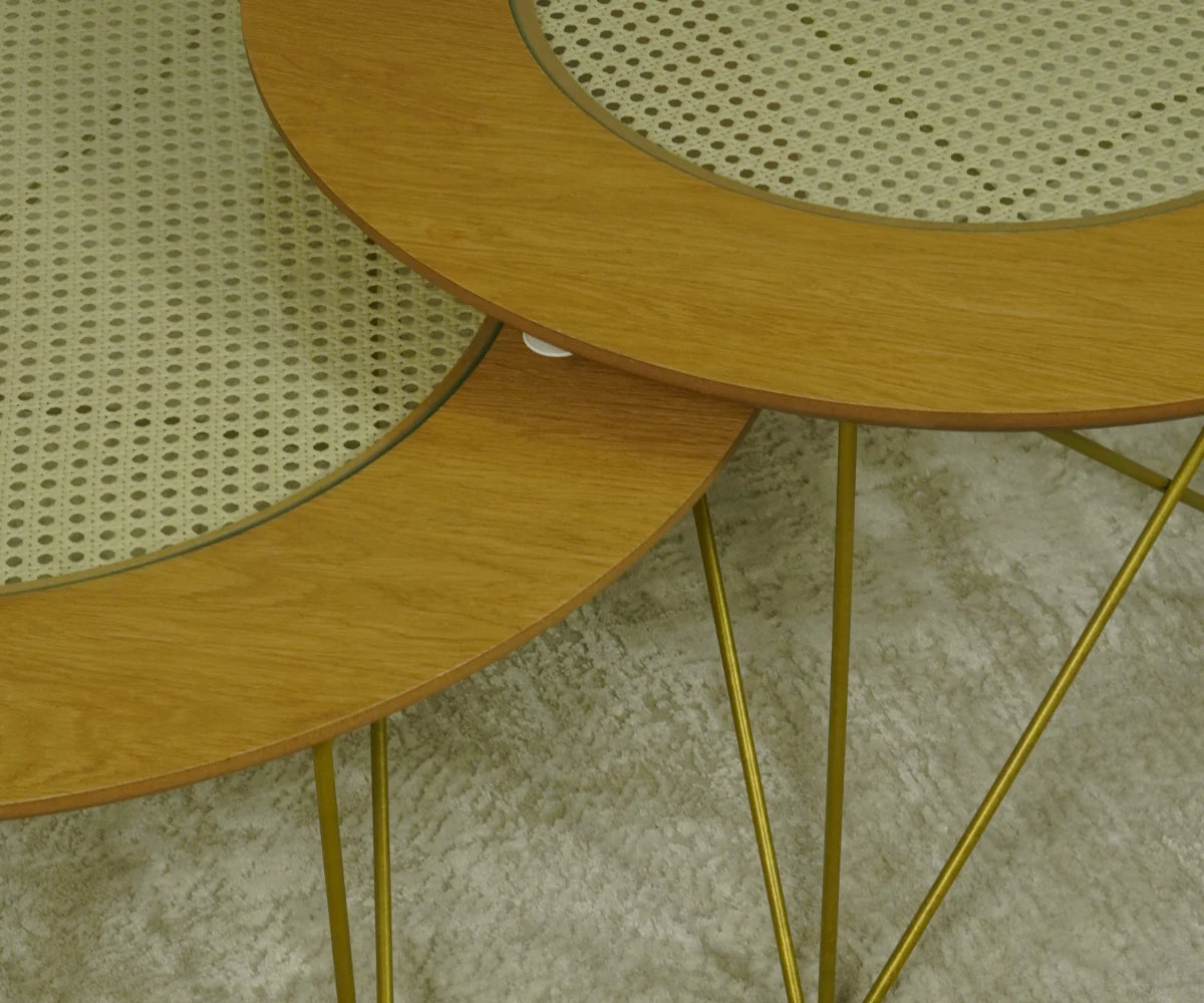 Rattan Orta Center Table set