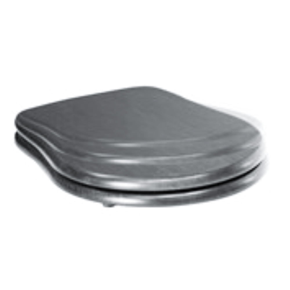 Retro Soft Close Seat Cover Black Chrome Hinges -108804