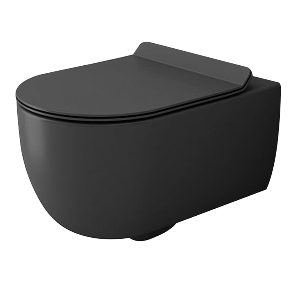 Rimless Wall Hung 54cm Matt Anthracite