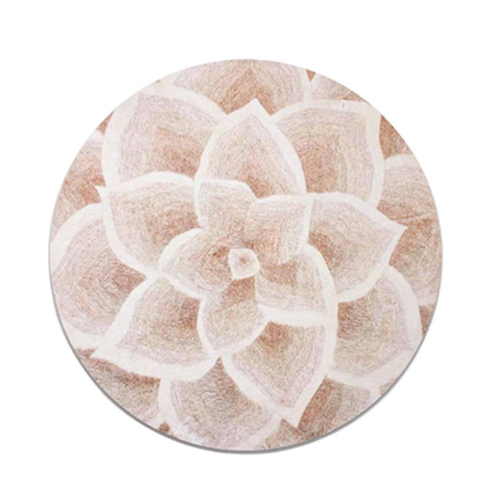 Round Floor Mat Rug For Living And Bedroom