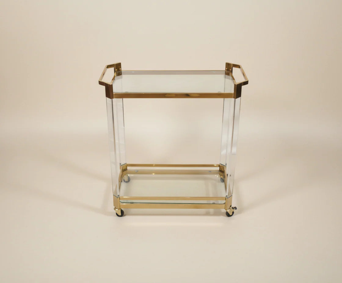 Glass Utility Trolley DC1040
