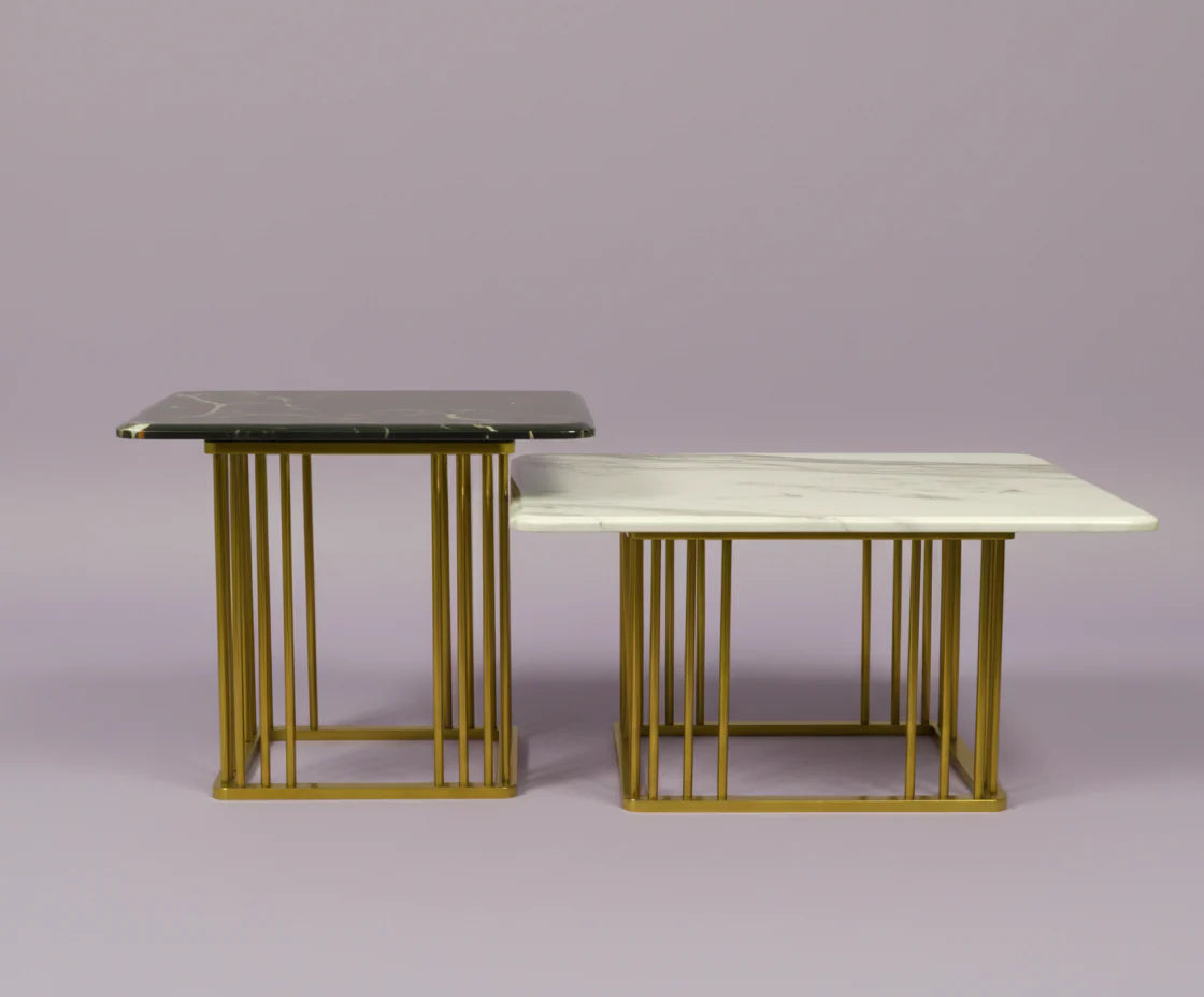 Coffee Table H087 Rose Gold (2 Sizes, 4-Box Set)