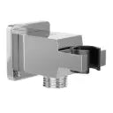 Square Wall Outlet with Shower Hook