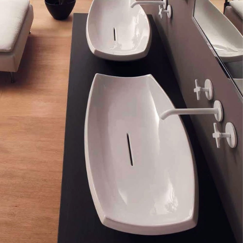 Shakia Wash Basin - White