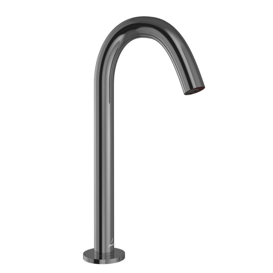 Blush Tall Boy Deck Mounted Sensor faucet- Black Chrome