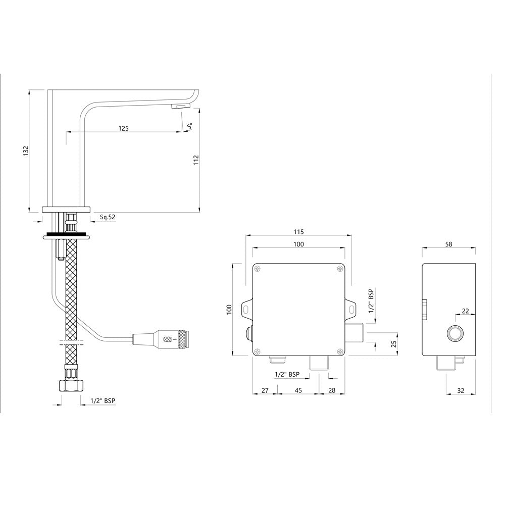 Sensor Faucet - Chrome