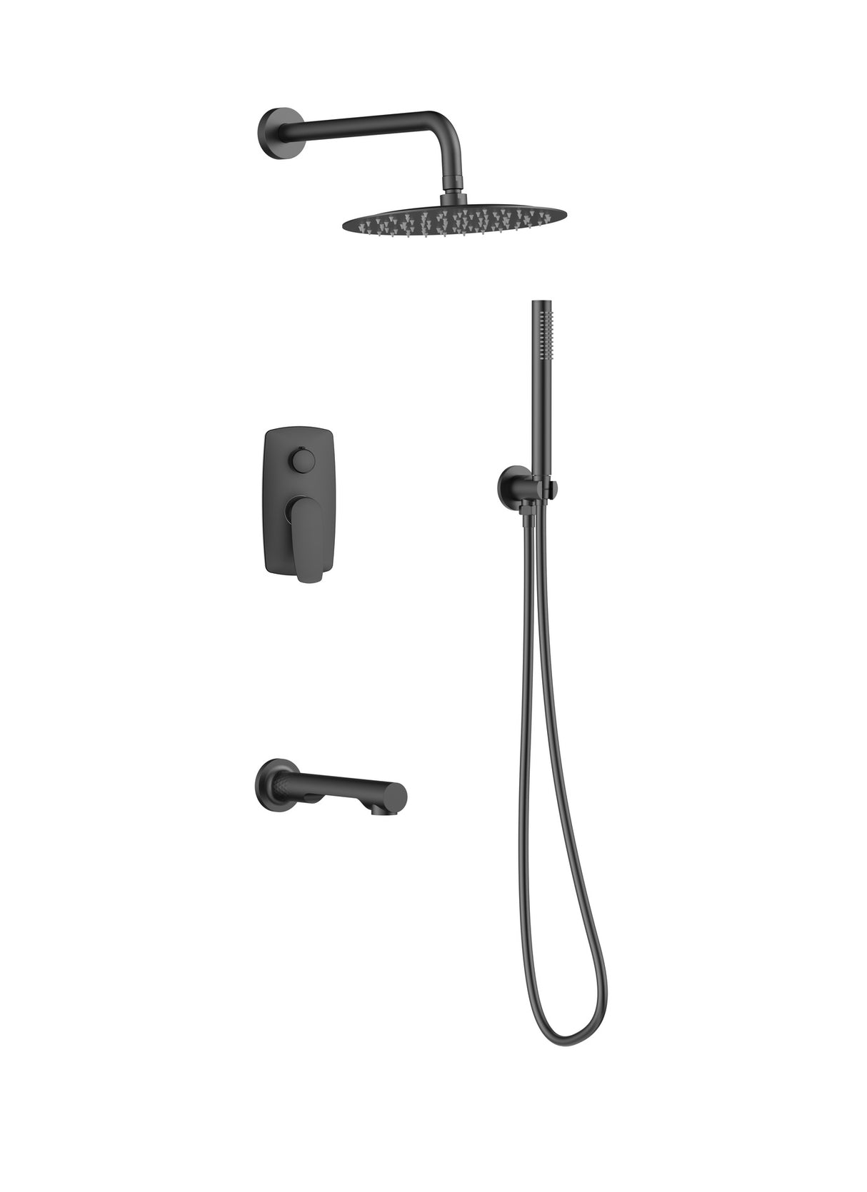 Concealed Shower Set – 3 Functions