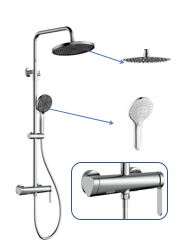 Exposed Shower Set – 3 Functions