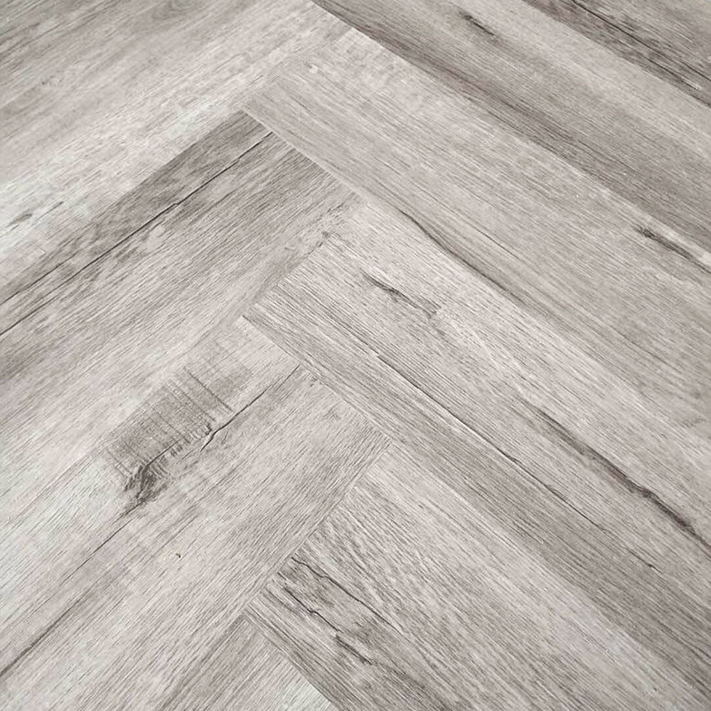 Spc Flooring Herringbone - Grey (db4205)