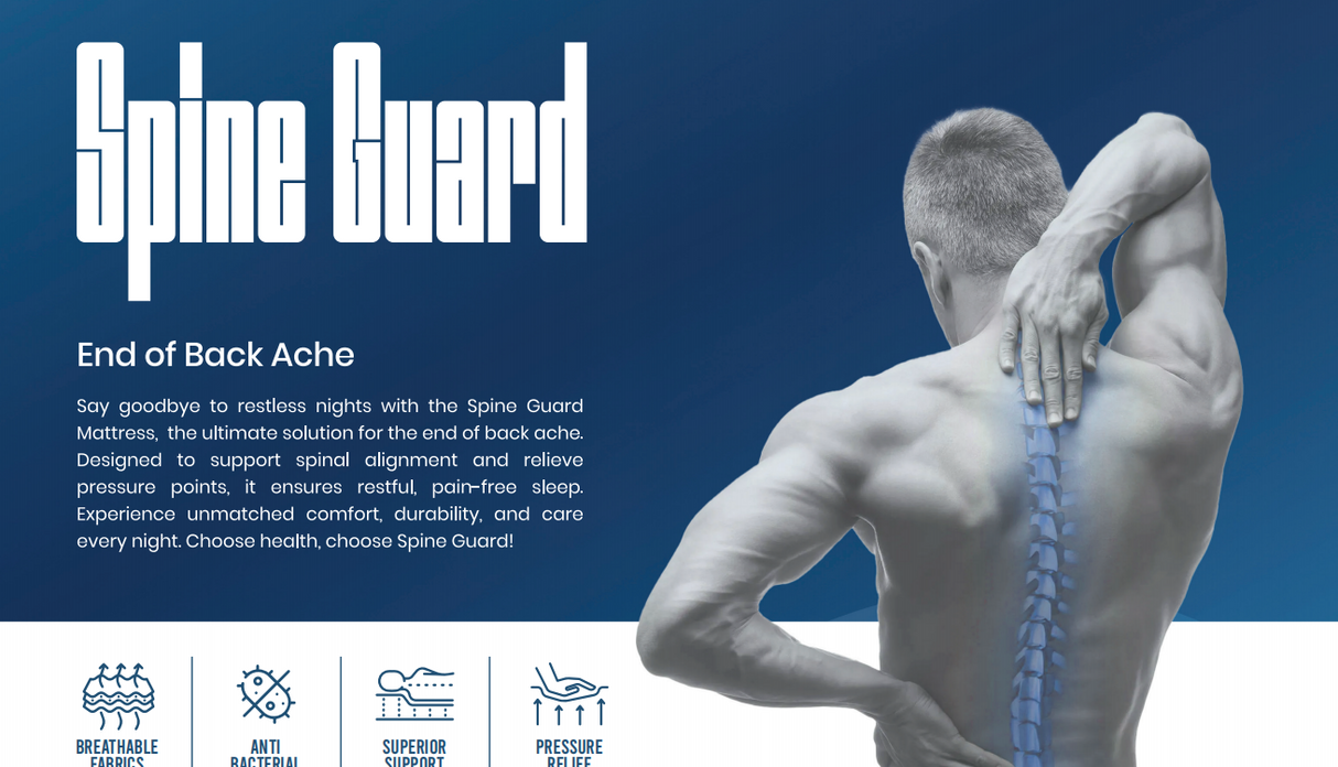 SPINEGUARD Mattress Rebonded Foam 180×200×20 cm – Orthopedic